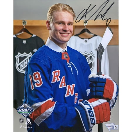 Kaapo Kakko New York Rangers Autographed 8