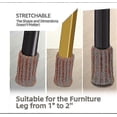 thumbnail image 3 of 24 Pcs Chair Leg Protection Foot Cover Knitted Furniture Non-slip Table Chair Stool Leg Cover, 3 of 5