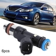 thumbnail image 3 of 6pcs Fuel Injector Set Fit for Nissan Altima/Maxima 0280158005 16600-7Y00A, 3 of 5