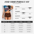 thumbnail image 2 of Yiaed Animal Print Women's Athletic Shorts Running Shorts Sporty Short High Waisted Elastic Workout Shorts for Yoga Gym Running & Sports -XX-Large, 2 of 8