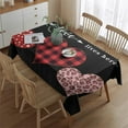 thumbnail image 3 of Nappe de Table Saint-Valentin avec Cœur d'Amour, Nappe Sans Plis en Polyester, Nappe Réutilisable Imperméable pour Pâques Anniversaire Pique-Nique Mariage (Rectangulaire, 60x84 Pouces), 3 of 5