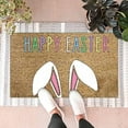 thumbnail image 5 of CWCWFHZH Easter Doormat Easter Eggs Rabbit Entryway Front Porch Rugs Anti-Skid Bottom Floor Indoor Outdoor Carpet for Home Patio Home Decor, 5 of 5