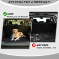thumbnail image 4 of Jeiento Blue Lightning Skull Car Trunk Mat 29"x39", Heavy Duty Anti-Scratch Cargo Liner for Sedan SUV Wagon, 4 of 7