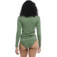 thumbnail image 3 of REJODA-Womens Sleek Long Sleeve Rashguard with UPF 50+, 3 of 4