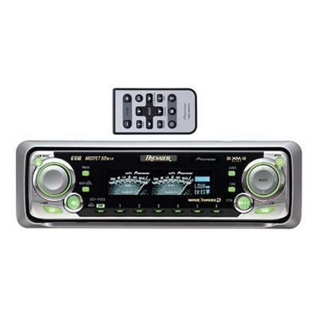 Pioneer Premier DEH-P650 - Car - CD receiver - in-dash - Single-DIN - 4-channel - 50 Watts x 4