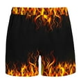 thumbnail image 5 of DPTALR Pantalon de Jogging Décontracté pour Hommes Flame Print Special Beach, 5 of 5