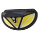 thumbnail image 2 of Iluminación solar para exteriores, 118 luces sensor de movimiento inalámbrico, Lámpara de pared impermeable IP65 Iluminación de seguridad para 117 COB shamjiam luces impermeables al aire libre, 2 of 7