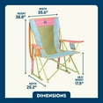 thumbnail image 6 of GCI Outdoor Comfort Pro Rocker Foldable Rocking Camp Chair, Sweet Tea, 6 of 10