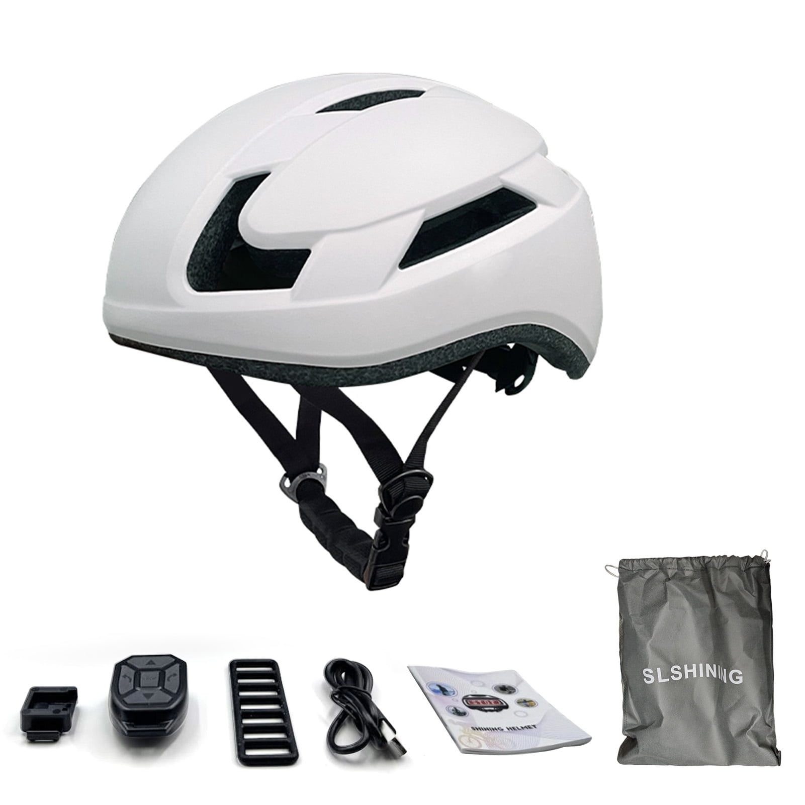 Helmet Smart LED Riding Helmet With Signal Light Speedometer Remote Control Support BT App Programming