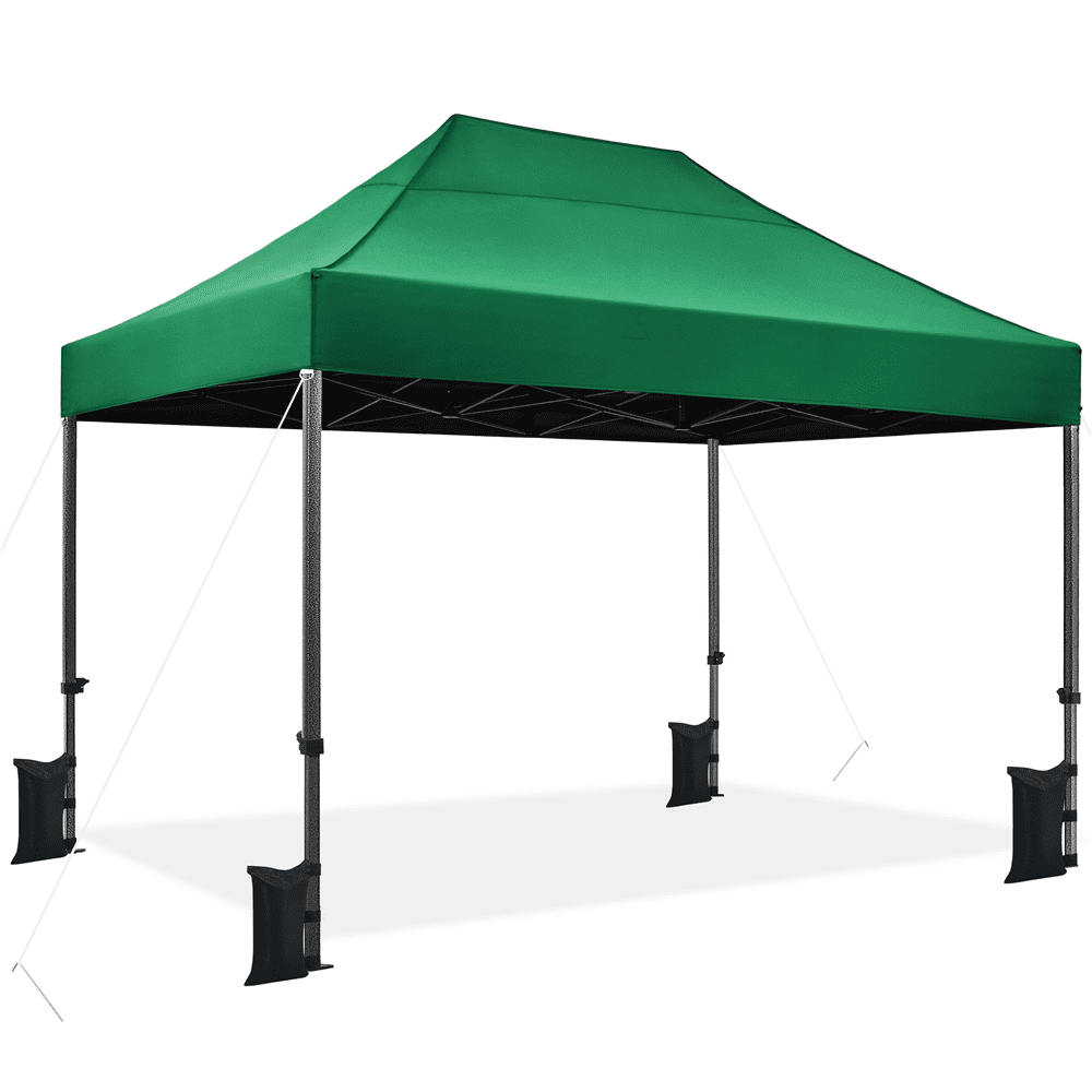 【10nGoo】Coleman 4S WIDE 2ROOM CURVE① Coleman 10-ft x 10-ft Square Green Pop-up Canopy at Lowes.com