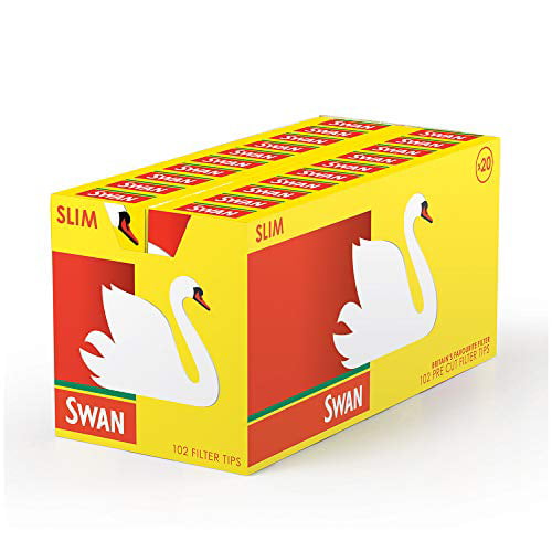 Swan Extra Slim Filter Tips Box 
