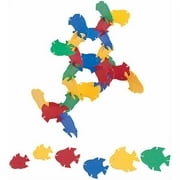 School Specialty Fish Blocks Set, 420 Pieces, Assorted Colors, Set of 420