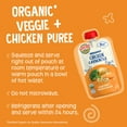 thumbnail image 3 of Earth's Best Organic Stage 3 Baby Food, Chicken Casserole Protein & Veggie Puree, 4 oz Pouch, 3 of 12