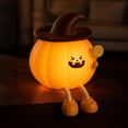 thumbnail image 7 of Halloween Night Light Wind Handheld Pumpkin LED 4.13in Party Prop Ornament Decor by OVFUIZ, 7 of 7