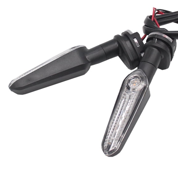 2x Clear LED Turn Signal Light Indicator Lamp For Yamaha MT-07 FZ07 YZF R1 R3 R6