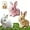 Mix, variant on Ribili Bunnypal, Realistic Bunny Toy, Petsboro Bunny Pal, Easter Bunby - My Realistic Toys, Bunbi Realistic Stuffed Animal, Robot Rabbit for Kids, Handmade Plush Interactive Basket Stuffers (3PCS)