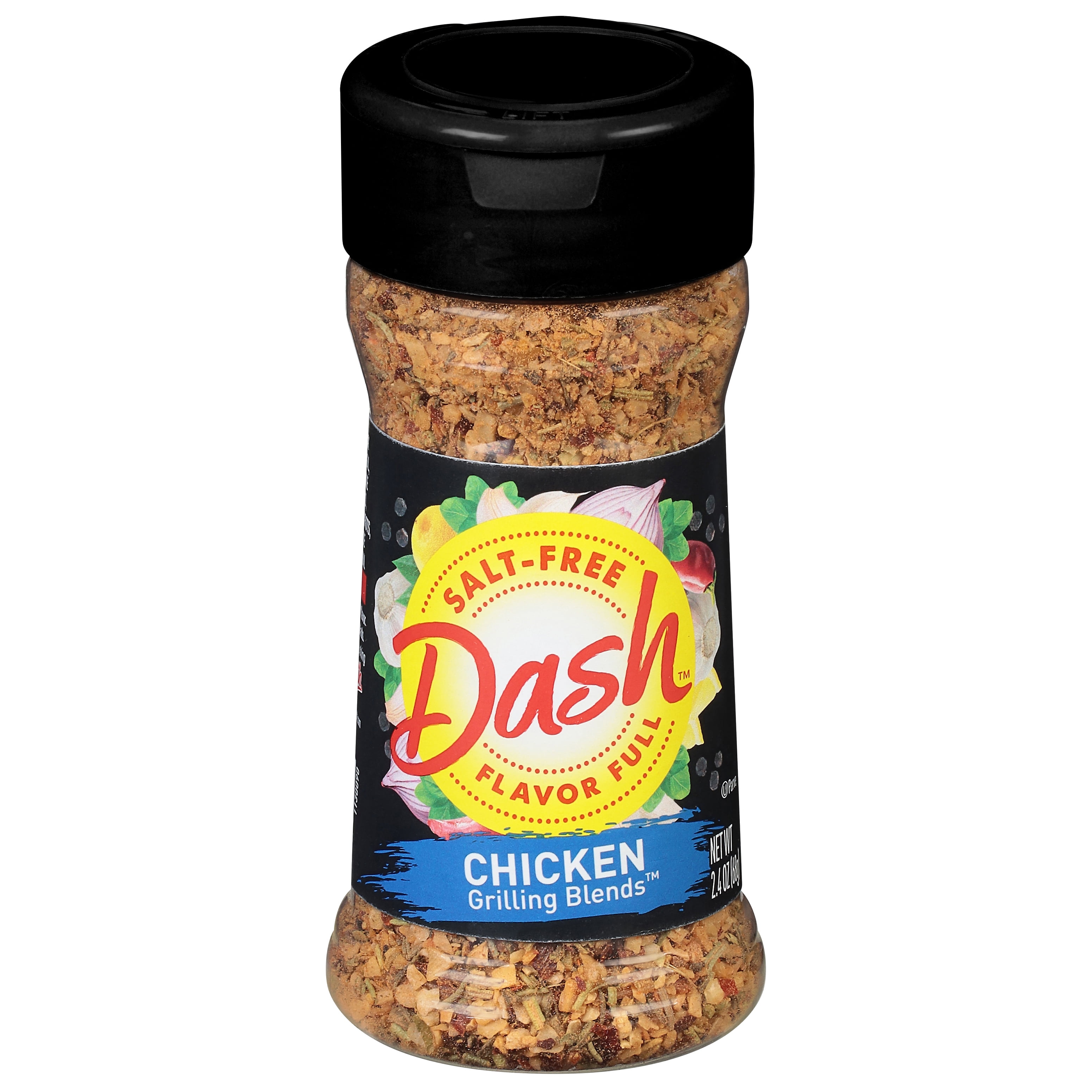 Dash Chicken Grilling Blends, Salt-Free, 2.4 oz