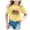 #~Yellow2579, variant on WOYY Girls Back To School Tshirt Letter Print Short Sleeve Crewneck T Shirt, Black, Sizes 3-12