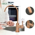 thumbnail image 5 of Akicon One-Handle Drinking Water Faucet-5 Years Warranty Black and Rose Gold Matte, 5 of 5