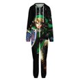 thumbnail image 4 of The Legend of Zelda Women Men Pajamas Zipper Onesie Jumpsuit Hooded One Piece Sleepwear, 4 of 8