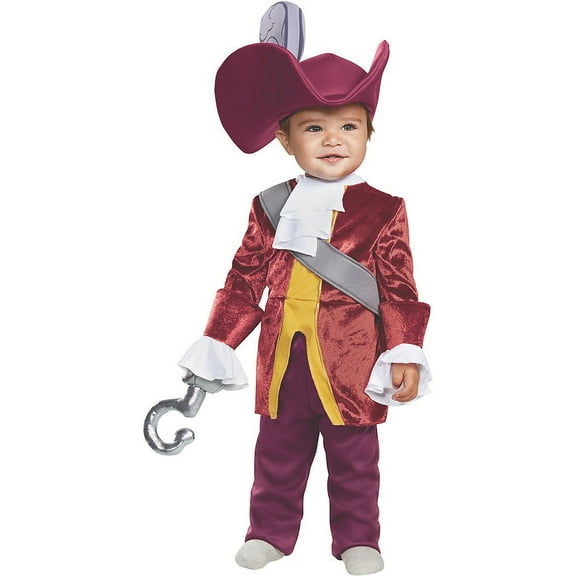 Disguise Toddler Boys' Captain Hook Classic Infant Costume - 12-18 Months