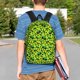 thumbnail image 4 of Easygdp Frogs Mochila Ligera de 15 Pulgadas para Estudiantes, Mochila Cómoda para la Escuela y Viajes, Correas Ajustables, 4 of 6