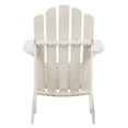 thumbnail image 5 of SAFAVIEH Outdoor Collection Topher Adirondack Chair White, 5 of 10