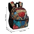 DN-D Dun-ge-ons And Dragons Backpack 13 Inch Bookbag Casual Daypack ...