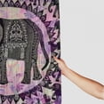 thumbnail image 3 of Orinice Elephant Bathroom Decor Set with Hooks, Colorful Graphic Print Polyester Fabric Shower Curtain for Home Decoration, Waterproof and Easy to Install 60x72, 3 of 7