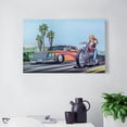 thumbnail image 3 of David Mann Motorcycle Art Gnghost Rider Prints Poster (41) Canvas Art Poster and Wall Art Picture Print Modern Family bedroom Decor Posters 11x17inch(28x43cm), 3 of 6