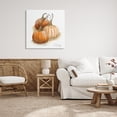 thumbnail image 2 of Detailed Autumn Pumpkins Gourds Still Life Illustration Botanical & Floral Painting Gallery-Wrapped Canvas Print Wall Art, 2 of 5