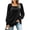 Black, variant on Square Neck Velvet Tops for Women Long Sleeve Puff Sleeve Blouse Elegant Fall Winter Loose Fit Pullover Shirt with Bubble Sleeves for Casual and Party Wear XL Size Navy