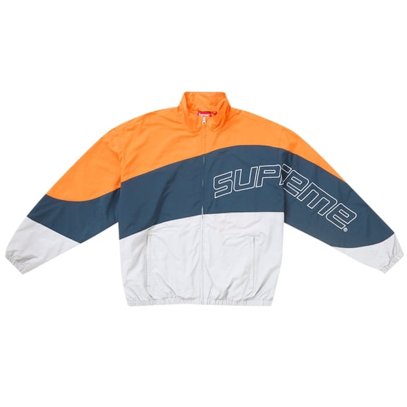 Supreme Men's Curve Track Jacket (SS24) Grey, from StockX