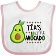thumbnail image 3 of Inktastic Tía's Little Avocado with Cute Baby Avocado Boys or Girls Baby Bib, 3 of 4