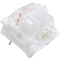 thumbnail image 2 of kmek7-OUTEMU Silent White Switches,20-Pack Linear & Quiet 45gf 3-Pin Keyboard Switches, 2 of 4