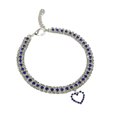 thumbnail image 1 of Collar de perro de metal con cadena de oro rosa, lindo collar de moda para mascotas, 1 of 5