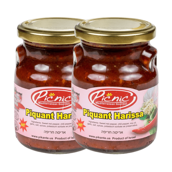 Picnic Piquant Harissa 8.8 oz, Pack of 2