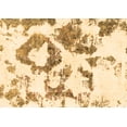 thumbnail image 1 of Ahgly Company Indoor Rectangle Abstract Brown Modern Area Rugs, 2' x 5', 1 of 4