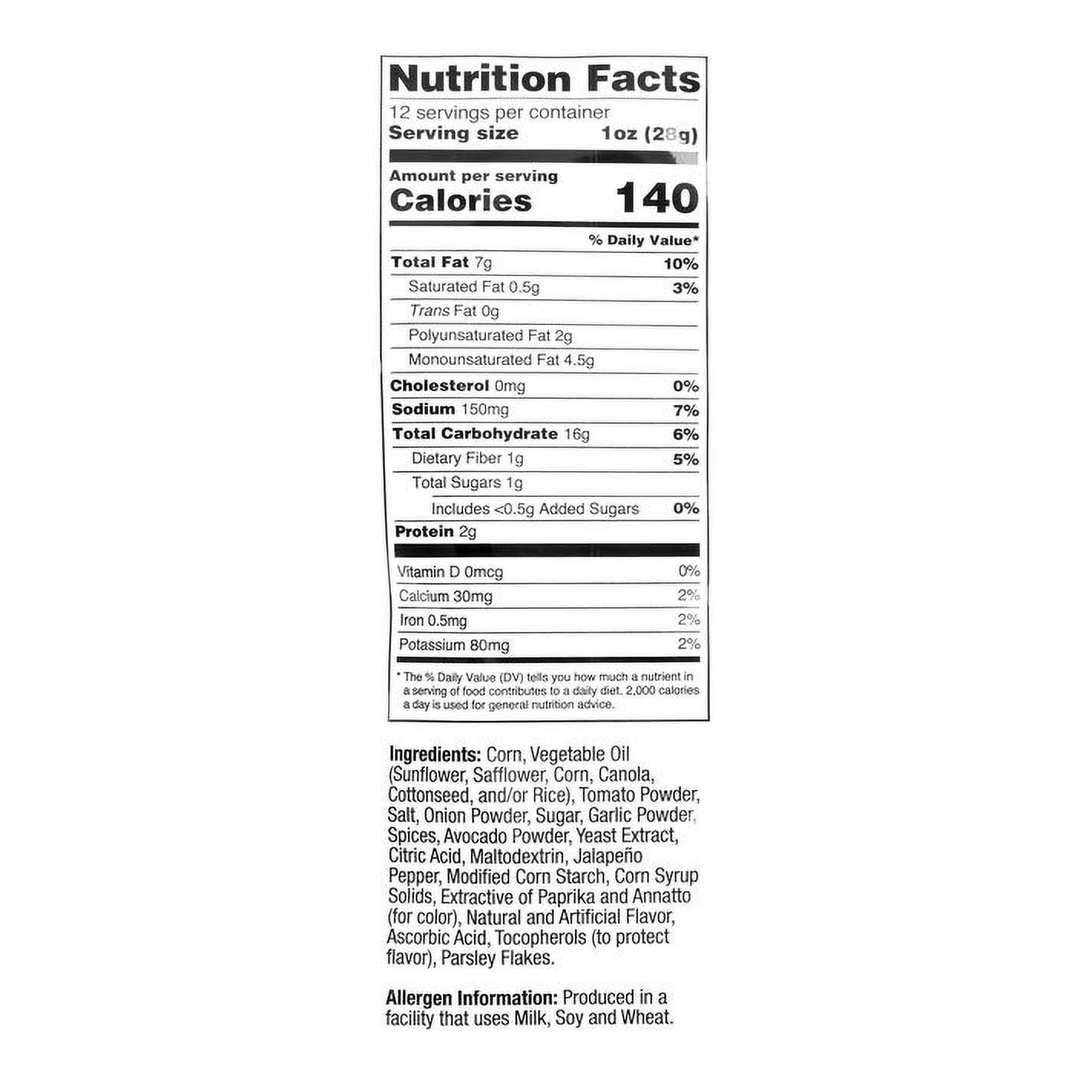 El Sabroso Salsitas Tortilla Chips 12 oz. 2 ea