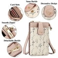 thumbnail image 5 of GAEKEAO Small Crossbody Bags for Women Leather Cell Phone Purse Bag Wallet with RFID Blocking Credit Card Slots, 5 of 7