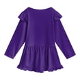 thumbnail image 7 of Gubotare Cute Clothes for Teen Girls Adorable Girls' Top & Pants Set Slim Fit Pants Long Sleeve Sweatshirt School and Daily Wear Size 13-14 (Purple,13-14 Years), 7 of 7