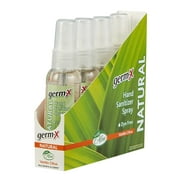 (Pack of 4) Germ-X Natural Vanilla Citrus Hand Sanitizer Spray, 2 Oz