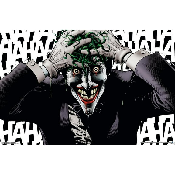 DC Comics - The Joker - Crazy Wall Poster, 22.375" x 34"