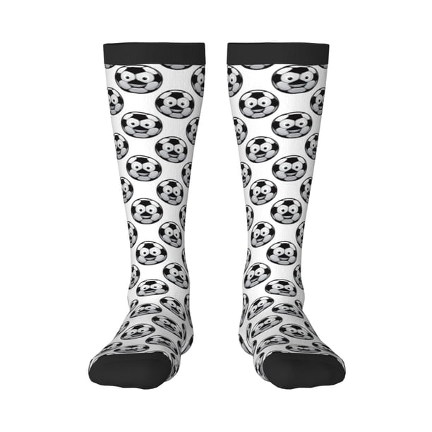 Balery Happy Soccer Calcetines novedosos Calcetines deportivos Calcetines hasta la rodilla Calcetines de algodón Calcetines originales y geniales