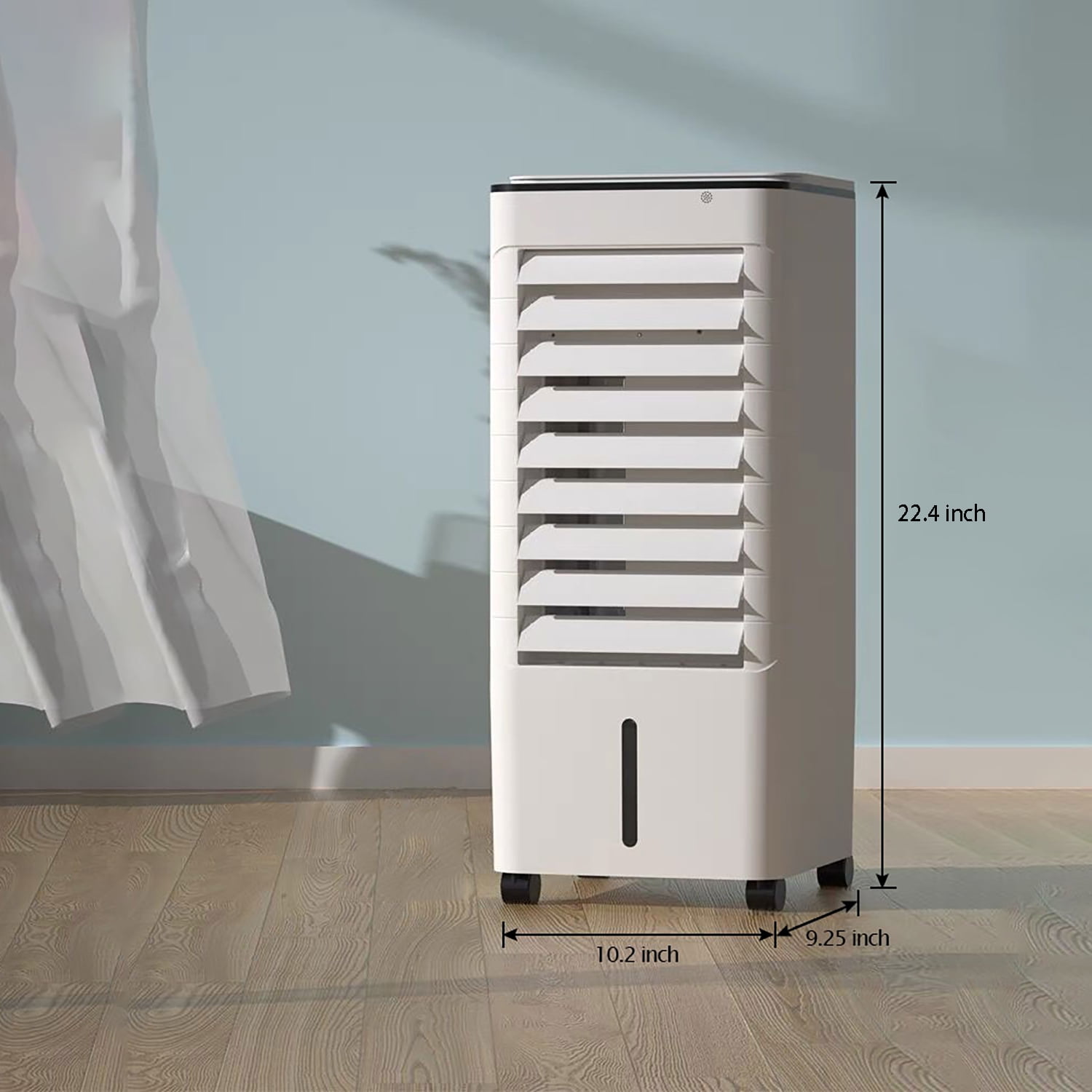 Caynel 3-in-1 Evaporative Portable Air Cooler Fan/ Humidifier with 12H Timer& Remote Control, 110v
