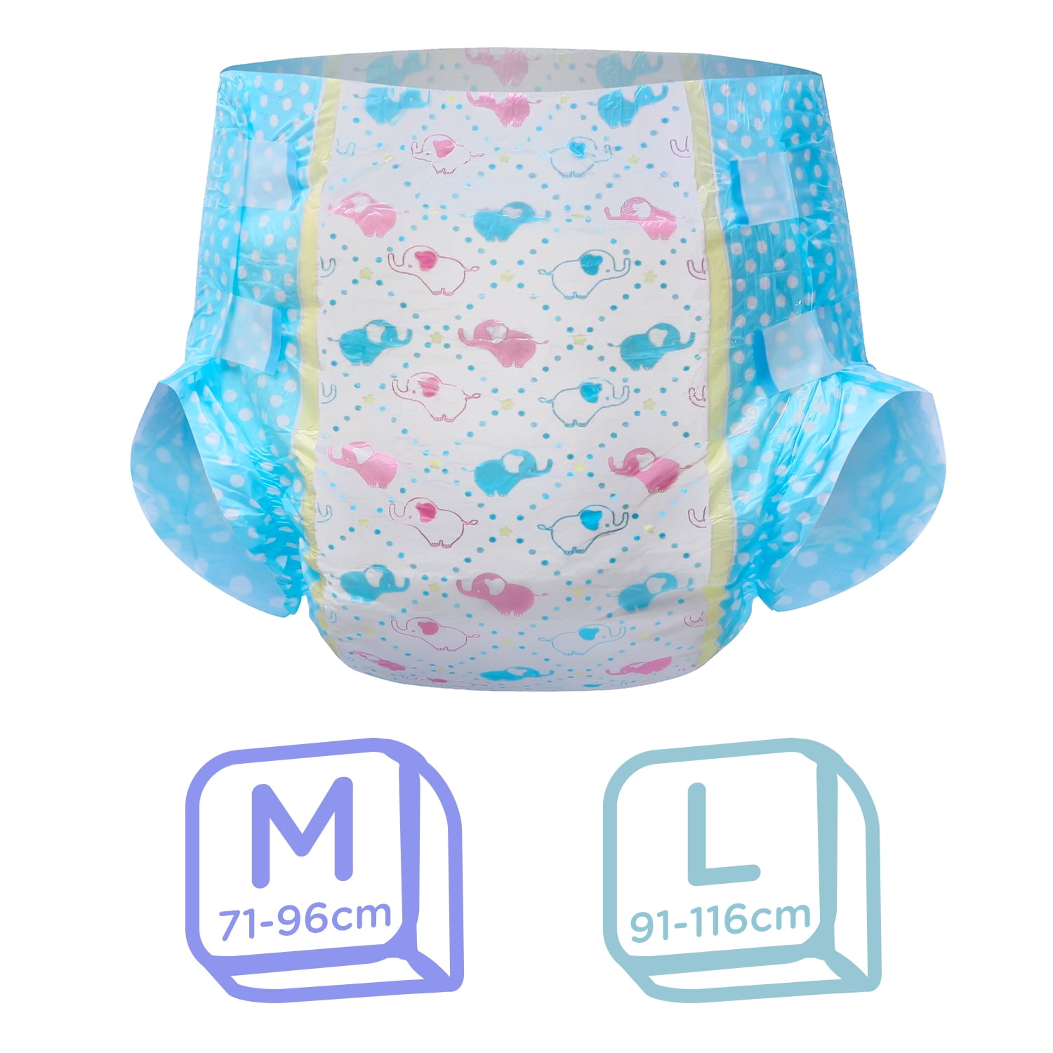 Littleforbig Adult Diaper 10 Pieces - Little Trunks Diapers