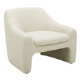 thumbnail image 2 of Moe's Home Collection Kenzie Accent chair Fabric Cream, 2 of 8