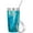 Bora Bora, variant on Healthy Human Stainless Steel Tumbler with Straw & Lid | Splash Proof Insulated Travel Cup | Eco-Friendly Coffee Tumblers | Water Cups with Straws Cleaner and Splash Proof Lids (20oz, Black Onyx)