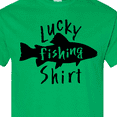 thumbnail image 4 of Inktastic Lucky Fishing Shirt Fish T-Shirt, 4 of 5