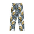 thumbnail image 2 of Vsdgher Squirrel And Leaves Print Mens Pajama Pants Sleep & Lounge Pants, PJ Bottoms With elastic waistb and Pockets, 2 of 5